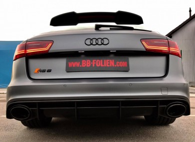 Audi rs6 wrap foliert tuning bb folien bele bostjan13