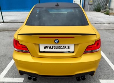 Folierung BMW 1M Coupe KPL by Foliocar Bele Boštjan