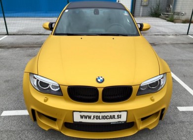 Folierung BMW 1M Coupe KPL by Foliocar Bele Boštjan