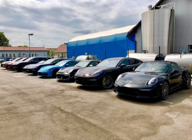 Folierung foliranje wrap porsche werks wagens by bb folien bele botjan3