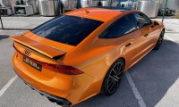 Folierung audi a7 kpl in orange x mit glitzern by bb folien folierungen foliranje audi a7 kpl v oranzno x z blescicami by bb folien folierungen15