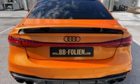 Folierung audi a7 kpl in orange x mit glitzern by bb folien folierungen foliranje audi a7 kpl v oranzno x z blescicami by bb folien folierungen52