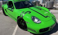 Folierung porsche cayman kpl in grun x glanzend design matt felgen by bb folien folierungen foliranje porsche cayman kpl v zeleno xsijaj dizajn mat platisca by bb folien folierungen19