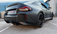 Folierung bmw m2 kpl in platinum x schwarz matt by bb folien folierungen foliranje bmw m2 kpl v platinasto x crno mat by bb folien folierungen19