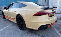 Folierung audi a7 kpl in xpel satin beige farbige ppf lackshutzfolie performance carbon ppf lackshutzfolie fluo orange details usw by bb folien folierungen wrapping lepljenje13