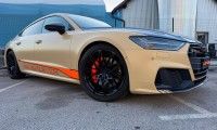 Folierung audi a7 kpl in xpel satin beige farbige ppf lackshutzfolie performance carbon ppf lackshutzfolie fluo orange details usw by bb folien folierungen wrapping lepljenje19